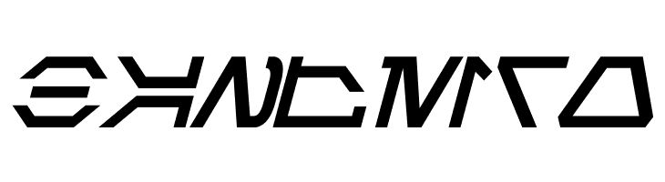 Aurebesh Bold Italic  Free Fonts Download