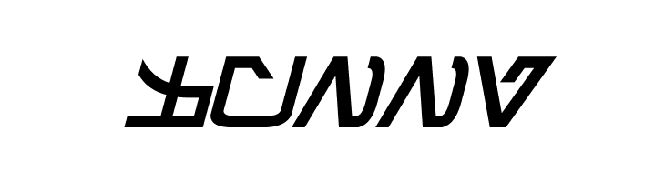 Aurebesh Bold Italic  Free Fonts Download