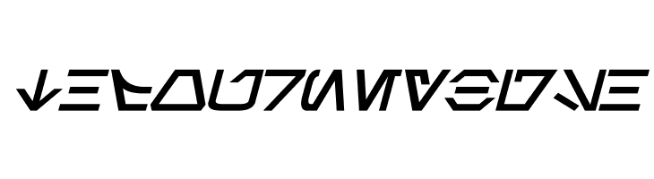 Aurebesh Bold Italic  Free Fonts Download