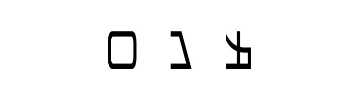 Aurebesh Condensed  Free Fonts Download