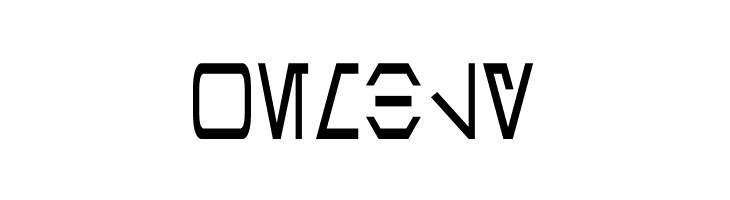 Aurebesh Condensed  Free Fonts Download