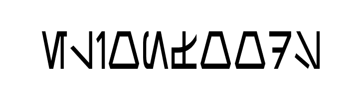Aurebesh Condensed  Free Fonts Download