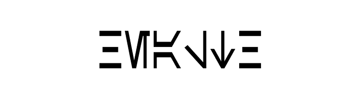 Aurebesh Condensed  Free Fonts Download