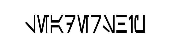 Aurebesh Condensed  Free Fonts Download