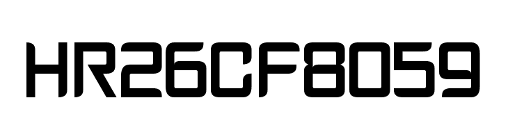 HR26CF8O59 Cyberverse Condensed Font