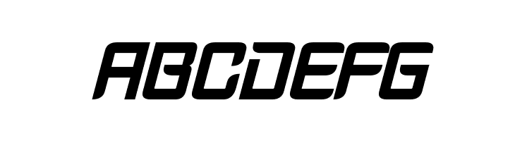 Cyberverse Condensed Bold Italic  Free Fonts Download