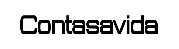 Contasavida Probert Condensed Bold Font