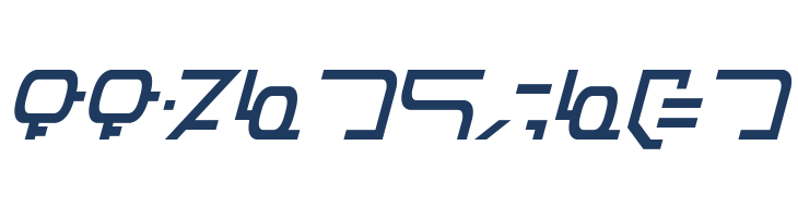 Modern Destronic Italic font — Lorem ipsum body text preview