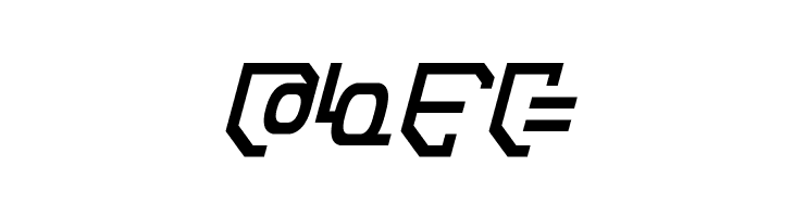 Modern Destronic Italic  Free Fonts Download