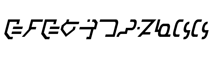 Modern Destronic Italic  Free Fonts Download