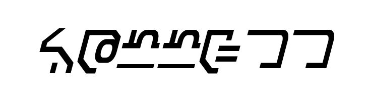 Modern Destronic Italic  Free Fonts Download