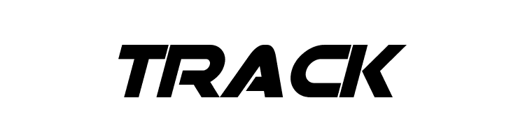 TRACK Datacron Bold Italic Font