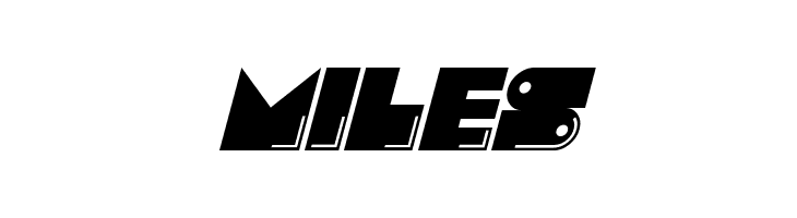 Pacmania Italic  Free Fonts Download