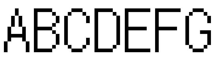 Mega Man ZX Regular  Free Fonts Download