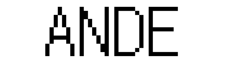 Mega Man ZX Regular  Free Fonts Download