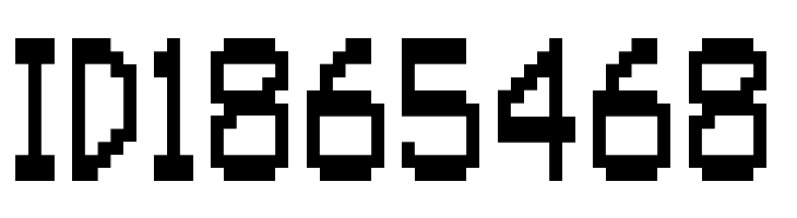 Super Mario 64 DS Regular  Free Fonts Download
