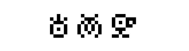 Unown GB Regular  Free Fonts Download