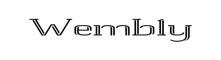 White Line Rolled  Free Fonts Download