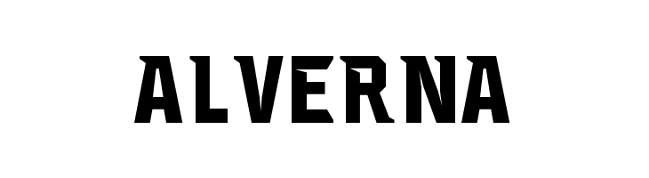 ALVERNA NCAA Michigan St Spartans Font