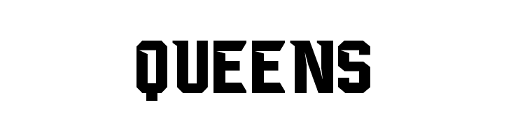 QUEENS NCAA Michigan St Spartans Font