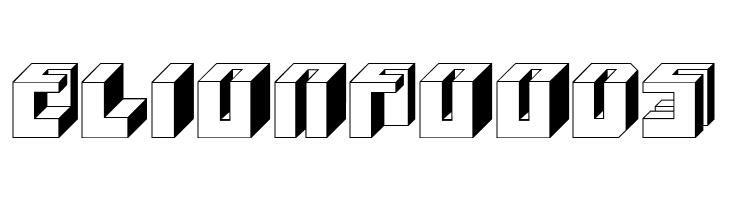 BlockUp  Free Fonts Download
