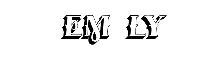 Tervia Shadow2 Demo  Free Fonts Download