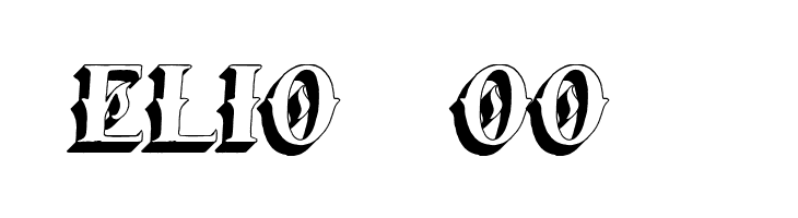 Tervia Shadow2 Demo  Free Fonts Download