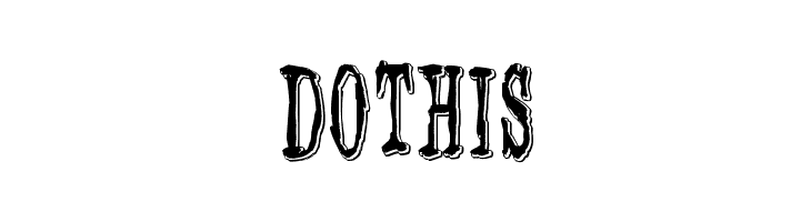 3 Times Recycled Old Newspaper  Free Fonts Download