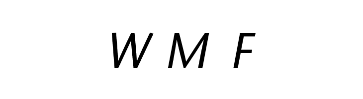 SapirSansItalic  Free Fonts Download