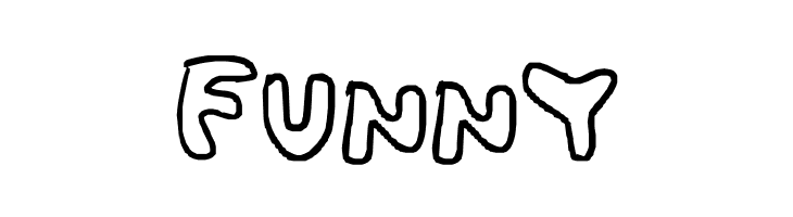 I have no insides...  Free Fonts Download