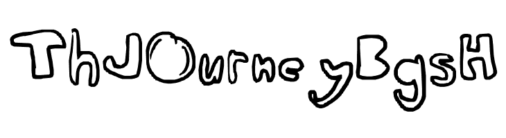 I have no insides...  Free Fonts Download