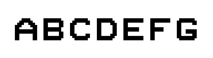 Spanish Teletext  Free Fonts Download