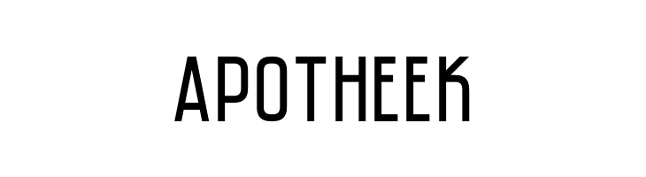 APOTHEEK Saniretro Regular Font