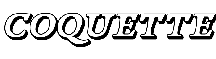 Papillons Outline Italic  Free Fonts Download