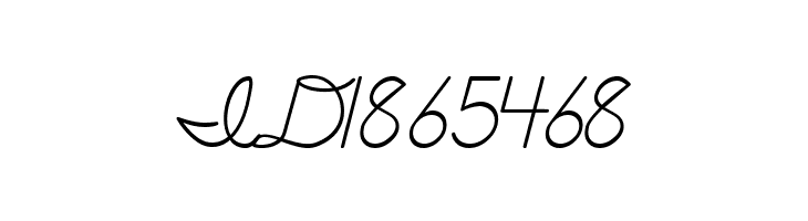 Cursive Handwriting Tryout  Free Fonts Download