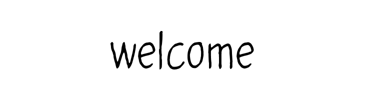 welcome Glingzerminator Font