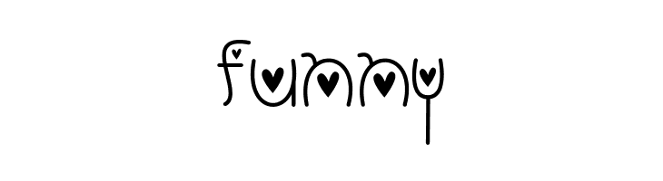 I Love You Monkey [Hearted]  Free Fonts Download