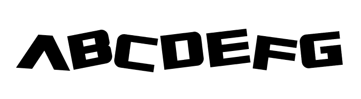 Zero Gravity Extended Bold  Free Fonts Download