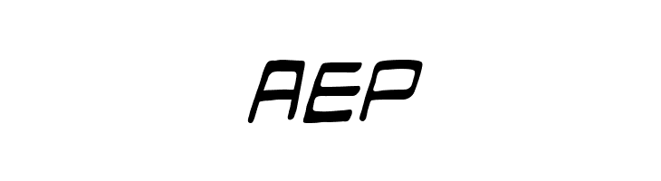 Mandroid BB Italic  Free Fonts Download