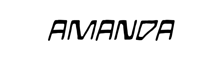 Mandroid BB Italic  Free Fonts Download