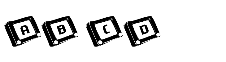 101! EtchASketch  Free Fonts Download