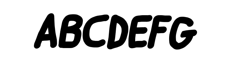 Smoothie ExtraBold Italic  Free Fonts Download