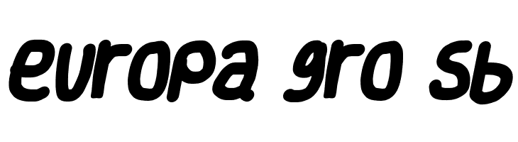 Smoothie ExtraBold Italic  Free Fonts Download