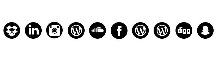 Social Circles  Free Fonts Download