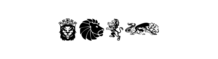 Lions  Free Fonts Download