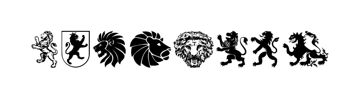 Lions  Free Fonts Download