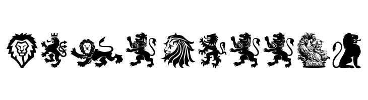 Lions  Free Fonts Download