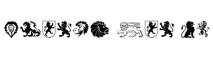 Lions  Free Fonts Download