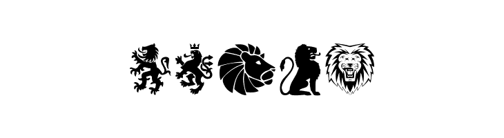 Lions  Free Fonts Download