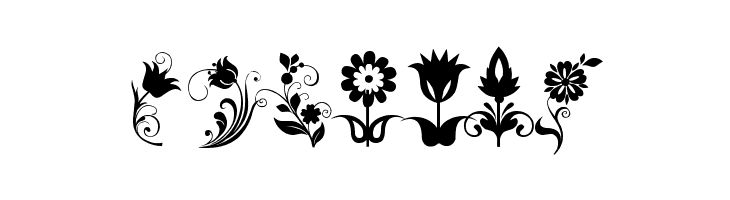 fotograami-flower  Free Fonts Download